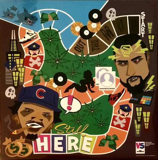 Vic Spencer, Doc Da Mindbenda : Still Here (LP, Ltd, Num, Yel)