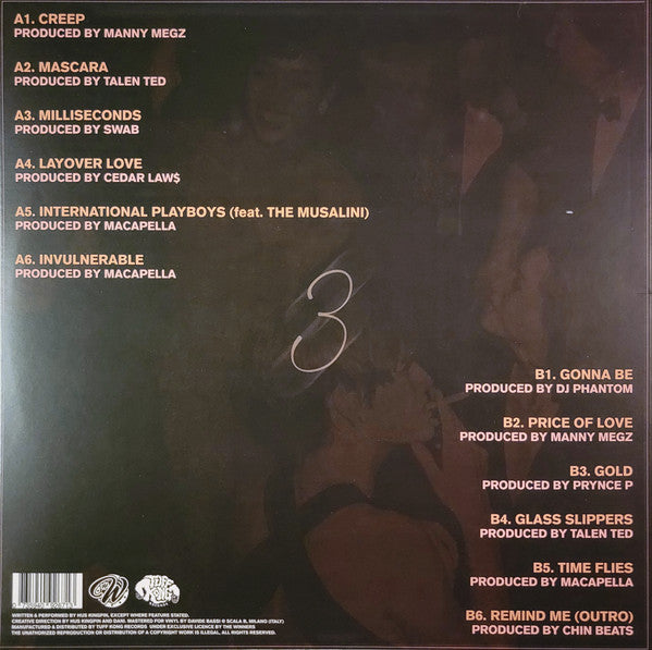 Hus Kingpin : Threesome 3 (The Voyeur Edition) (LP, Album, Ltd, Pin)