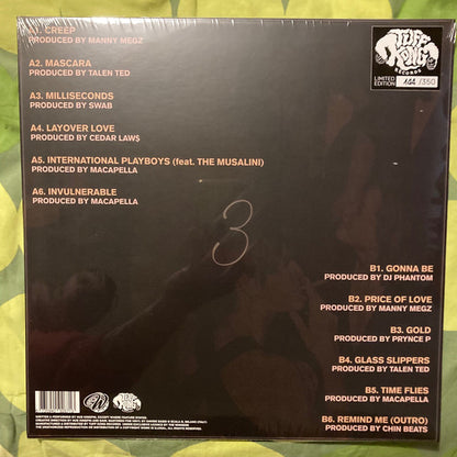 Hus Kingpin : Threesome 3 (The Voyeur Edition) (LP, Album, Ltd, Pin)