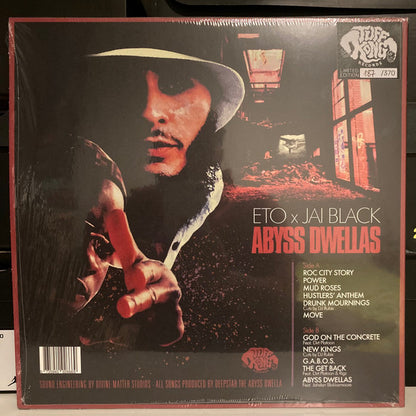 Deepstar The Abyss Dwella Presents: Eto (8) x Jai Black (2) : Abyss Dwellas (LP, Album, Ltd, Num, Red)