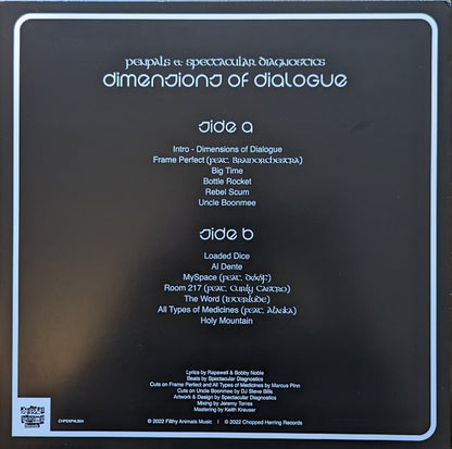 Pen Pals (2), Spectacular Diagnostics : Dimensions Of Dialogue (LP, Ltd)