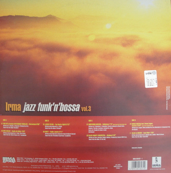 Various : Irma Jazz Funk'N'Bossa Vol.3 (2xLP, Comp)