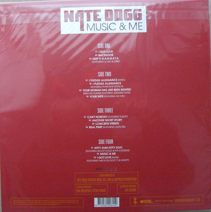 Nate Dogg : Music & Me (2xLP, Album, Ltd, Num, RE, Sil)
