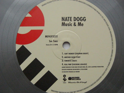 Nate Dogg : Music & Me (2xLP, Album, Ltd, Num, RE, Sil)