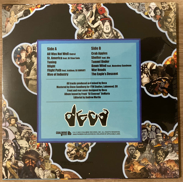 Deca (4) : Smoking Gun (LP, Album, Ltd, Pur)