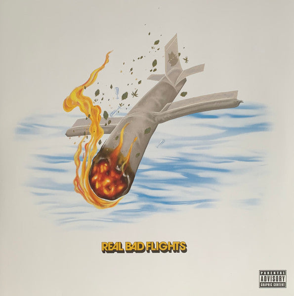 Pink Siifu & Real Bad Man : Real Bad Flights (LP, Album, Aqu + 7" + Ltd, Num)