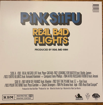 Pink Siifu & Real Bad Man : Real Bad Flights (LP, Album)