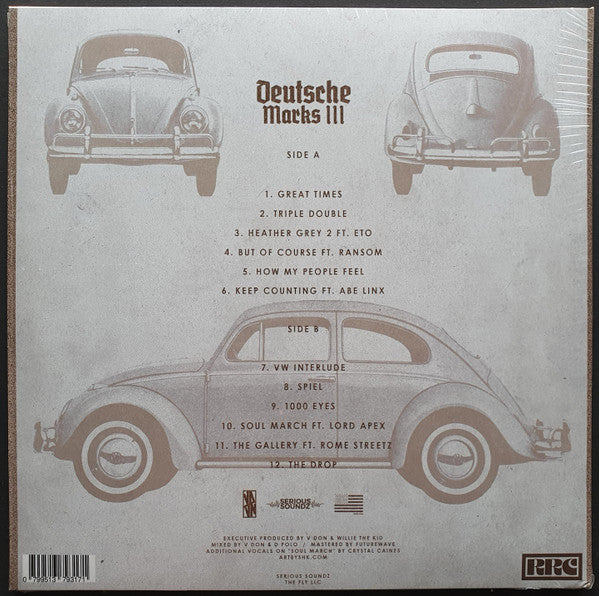 V Don x Willie The Kid : Deutsche Marks III (LP, Album)