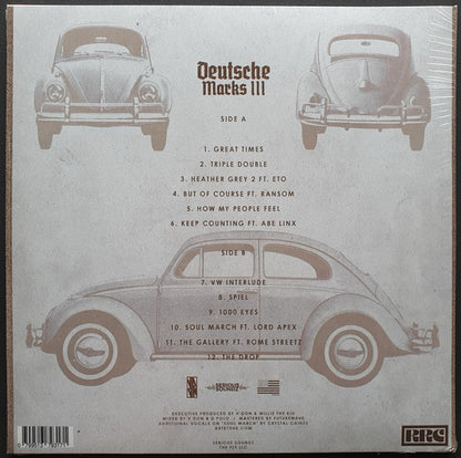 V Don x Willie The Kid : Deutsche Marks III (LP, Album)