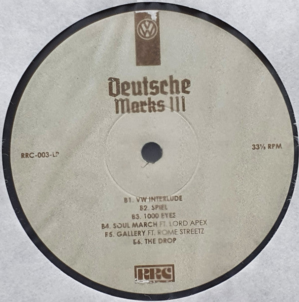 V Don x Willie The Kid : Deutsche Marks III (LP, Album)