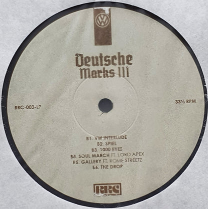 V Don x Willie The Kid : Deutsche Marks III (LP, Album)