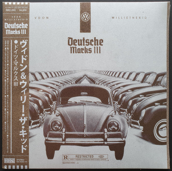 V Don x Willie The Kid : Deutsche Marks III (LP, Album, Ltd, OBI)