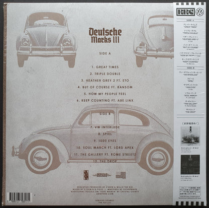V Don x Willie The Kid : Deutsche Marks III (LP, Album, Ltd, OBI)