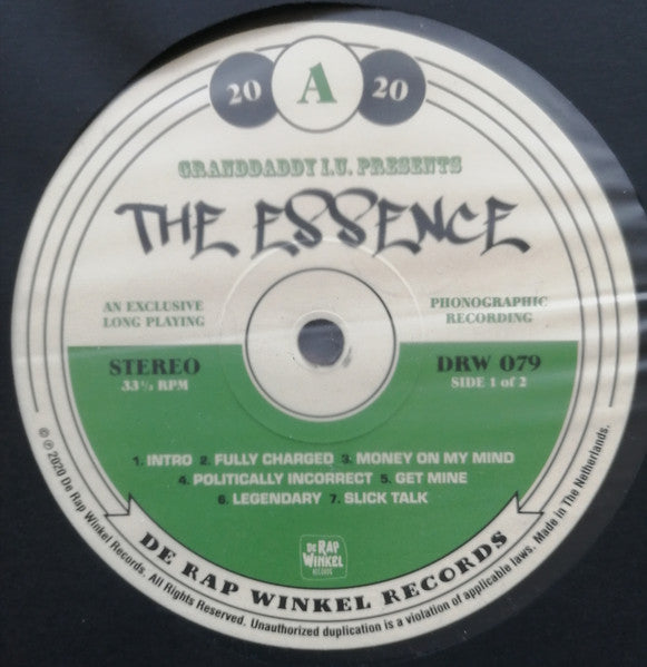 Grand Daddy I.U. : The Essence (LP, Album, Ltd, Num)