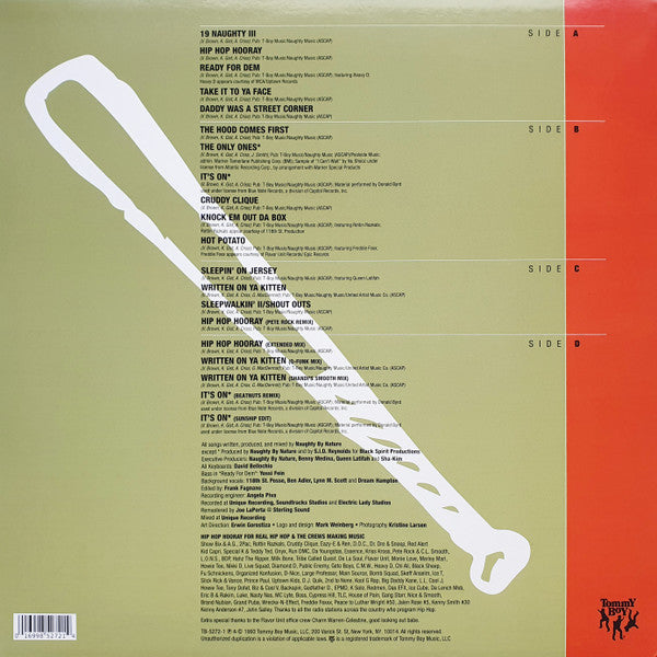 Naughty By Nature : 19 Naughty III (2xLP, Album, RE, RM, Ora)