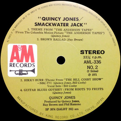 Quincy Jones : Smackwater Jack (LP, Album)