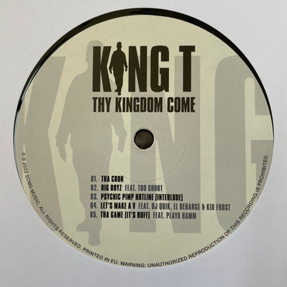 King Tee : Thy Kingdom Come (2xLP, Album, Ltd, Num, RE, OBI)