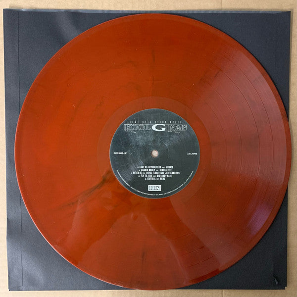 Kool G Rap : Last Of A Dying Breed (LP, Ltd, Red)
