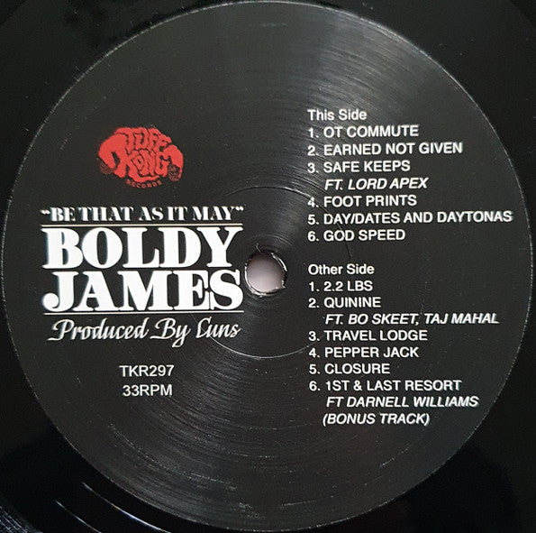 Boldy James, Cuns : Be That As It May (LP, Album)