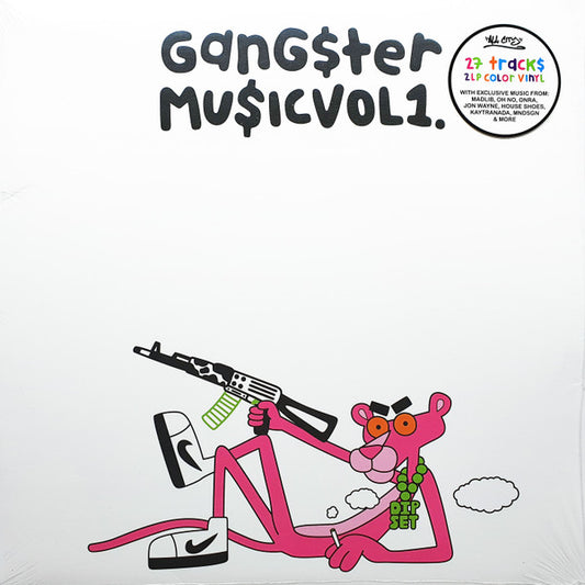 Various : Gangster Music Vol. 1 (2xLP, Comp, Gre)