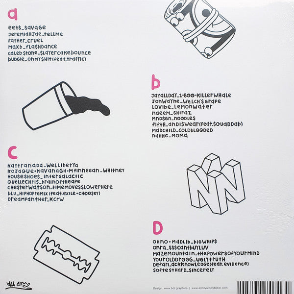 Various : Gangster Music Vol. 1 (2xLP, Comp, Gre)