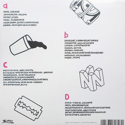 Various : Gangster Music Vol. 1 (2xLP, Comp, Gre)