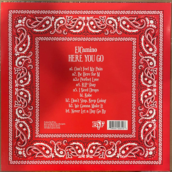 Elcamino (2) : Here You Go (LP, Album, Ltd, Spl)