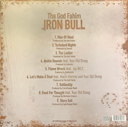 ThaGodFahim : Iron Bull (LP, Album)