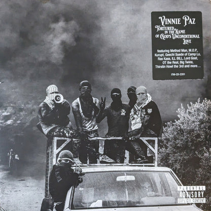Vinnie Paz : Tortured In The Name Of God’s Unconditional Love  (2xLP, Album)