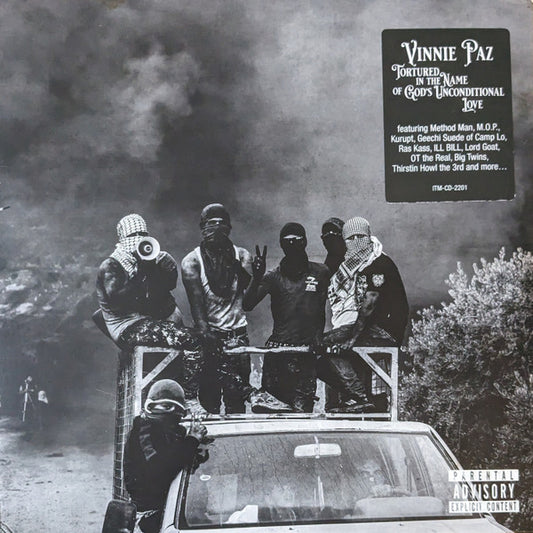 Vinnie Paz : Tortured In The Name Of God’s Unconditional Love  (2xLP, Album)