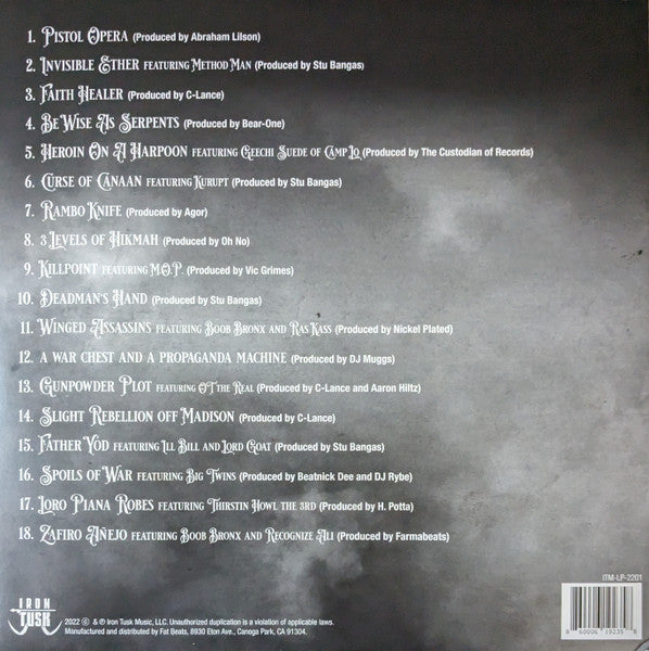 Vinnie Paz : Tortured In The Name Of God’s Unconditional Love  (2xLP, Album)