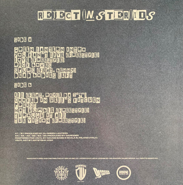 Conway The Machine : Reject On Steroids (LP, Album, Ltd, Cle)