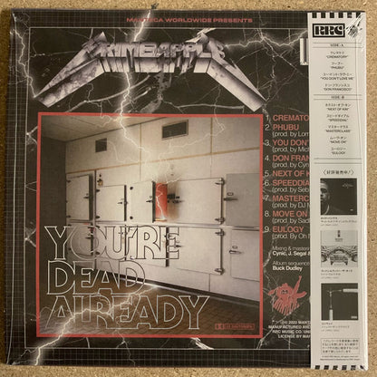 Crimeapple : You're Dead Already (LP, Album, Ltd, OBI)