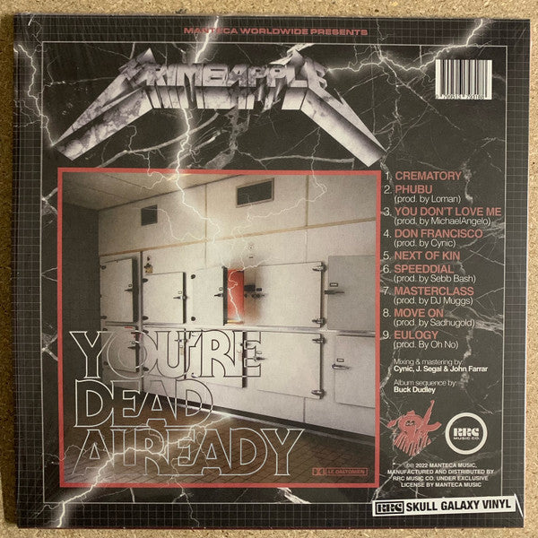 Crimeapple : You're Dead Already (LP, Album, Dlx, Ltd, Sku)
