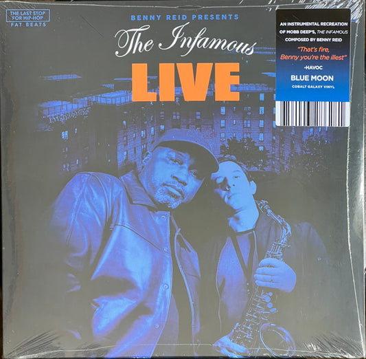 Benny Reid : The Infamous Live (LP, Album, Ltd, Cob)