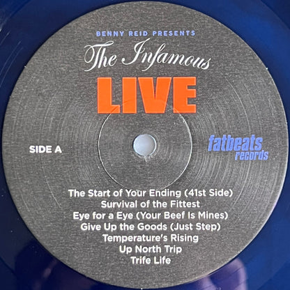 Benny Reid : The Infamous Live (LP, Album, Ltd, Cob)