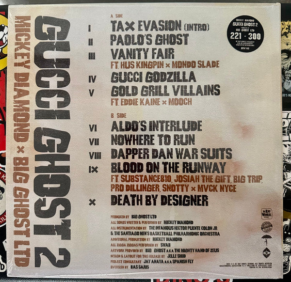 Mickey Diamond x Big Ghost LTD : Gucci Ghost II (LP, Album, Ltd, Num)
