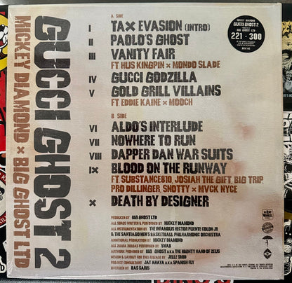 Mickey Diamond x Big Ghost LTD : Gucci Ghost II (LP, Album, Ltd, Num)