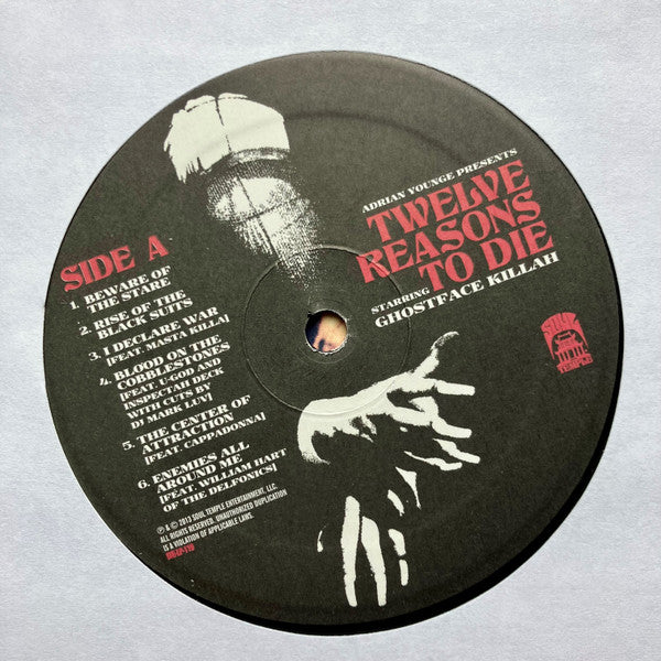 Ghostface Killah And Adrian Younge : Twelve Reasons To Die  (LP, Album)
