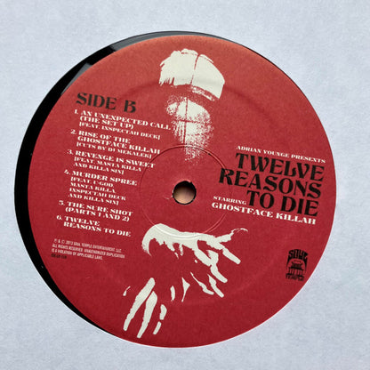 Ghostface Killah And Adrian Younge : Twelve Reasons To Die  (LP, Album)
