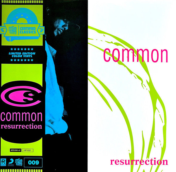 Common : Resurrection (LP, Blu + LP, Cre + Album, Ltd, Num, RE, Gat)