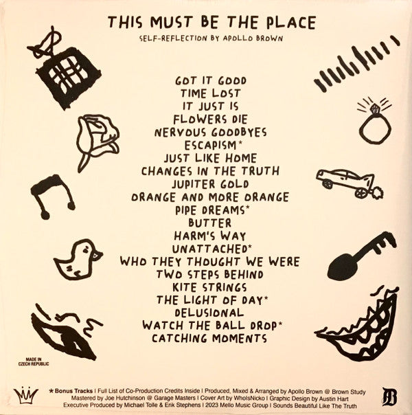 Apollo Brown : This Must Be The Place (LP, Album, Pur)