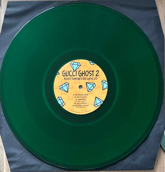 Mickey Diamond x Big Ghost LTD : Gucci Ghost II (LP, Album, Ltd, Num, Gre)