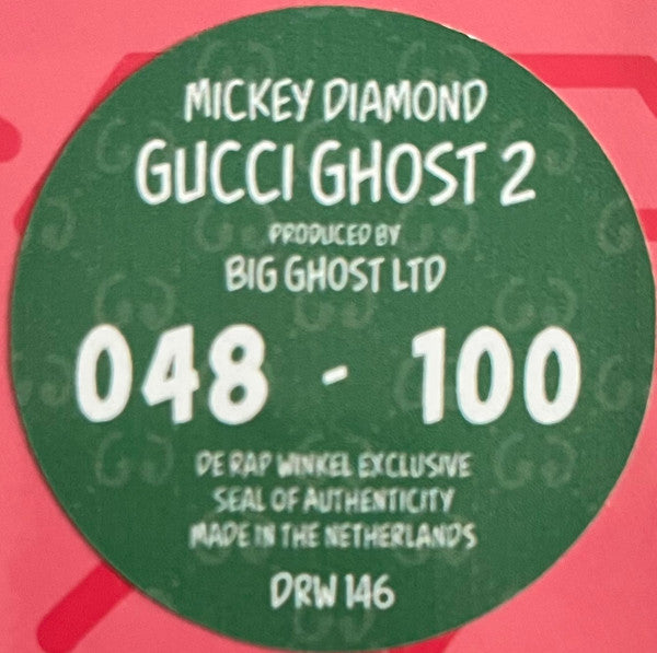 Mickey Diamond x Big Ghost LTD : Gucci Ghost II (LP, Album, Ltd, Num, Gre)