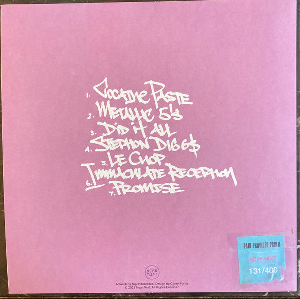 Conway The Machine & Jae Skeese : Pain Provided Profit  (LP, Album, Num, Mil)