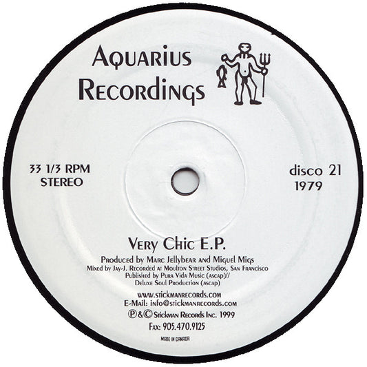 Marc Jellybear And Miguel Migs : Very Chic E.P. (12", EP)