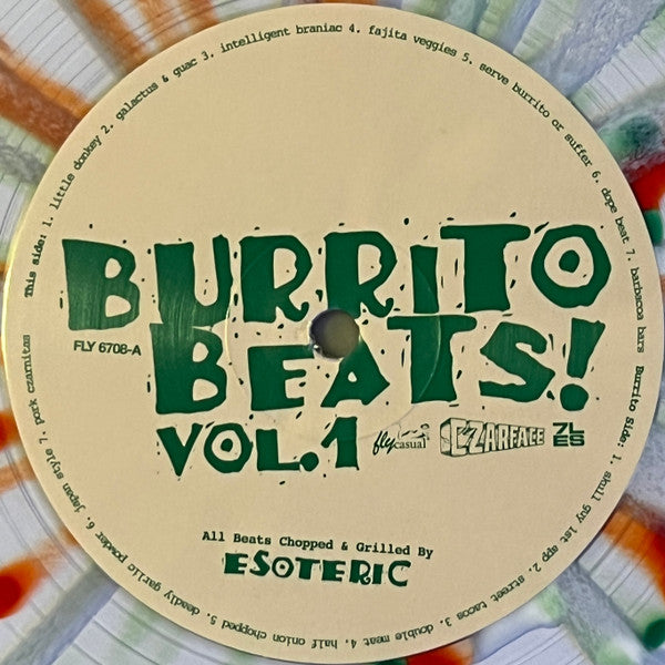 Esoteric (2) : Burrito Beats! (LP, Album, Ltd, Cle)