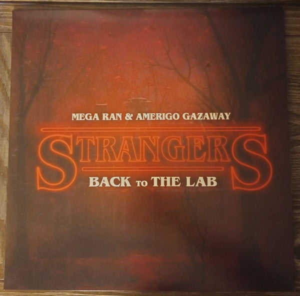 Mega Ran & Amerigo Gazaway : Strangers: Back To The Lab (LP, Album, Ltd, Red)