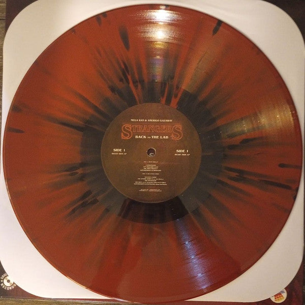 Mega Ran & Amerigo Gazaway : Strangers: Back To The Lab (LP, Album, Ltd, Red)
