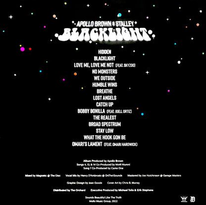 Apollo Brown & Stalley : Blacklight (LP, Album, Ltd, Pin)